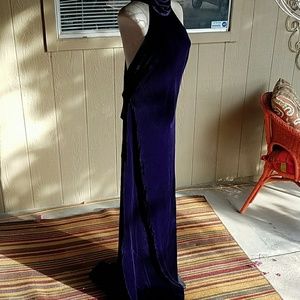 LAUREN Ralph Lauren formal gown sz 8 S M velvet